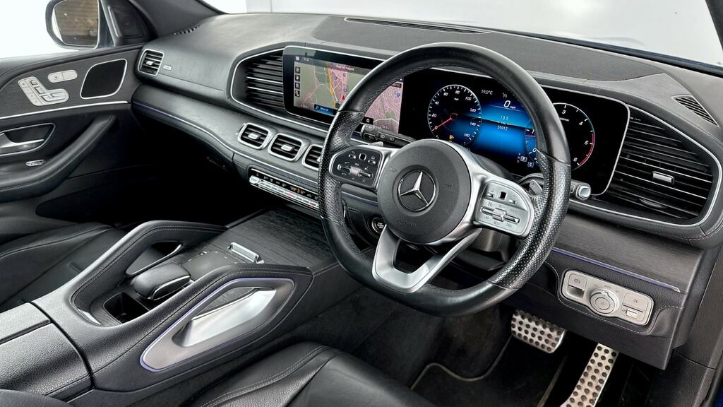 Compare Mercedes-Benz GLE Class Gle 300D 4Matic Amg Line Prem 9G-tronic 7 St AC21RHC Blue