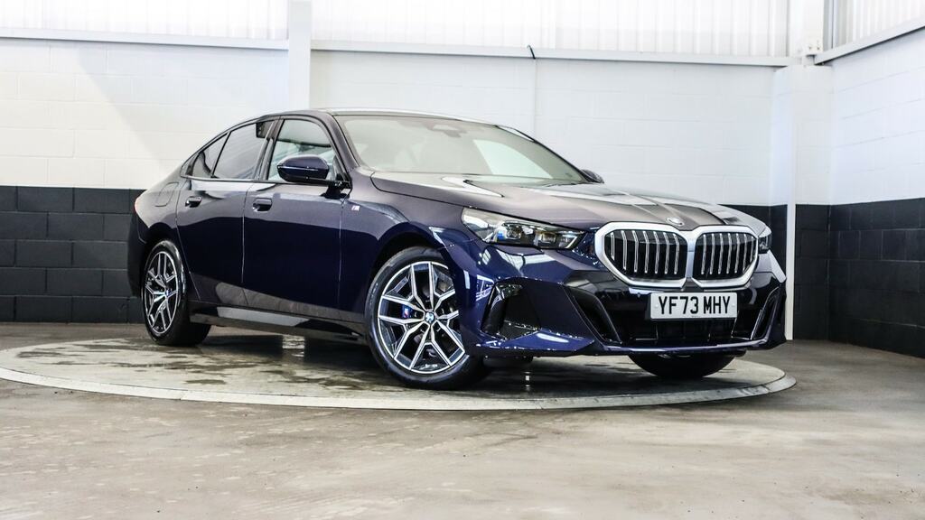 Compare BMW 5 Series 520I M Sport YF73MHY Blue