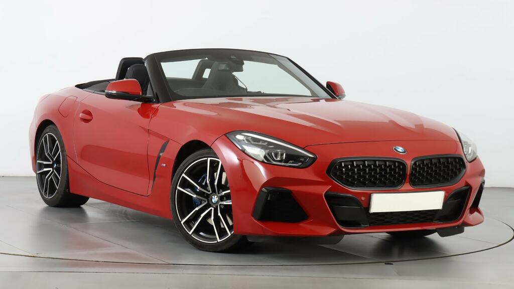 Compare BMW Z4 Sdrive 20I M Sport Techpro Pack YL19YXZ Red
