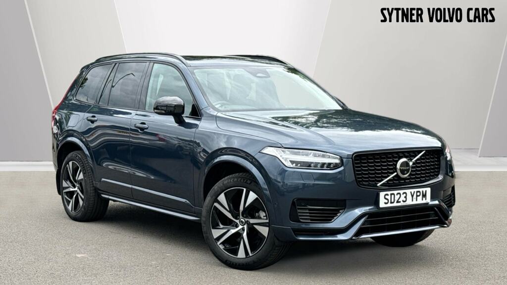 Compare Volvo XC90 2.0 T8 455 Rc Phev Plus Dark Awd Geartronic SD23YPM Blue