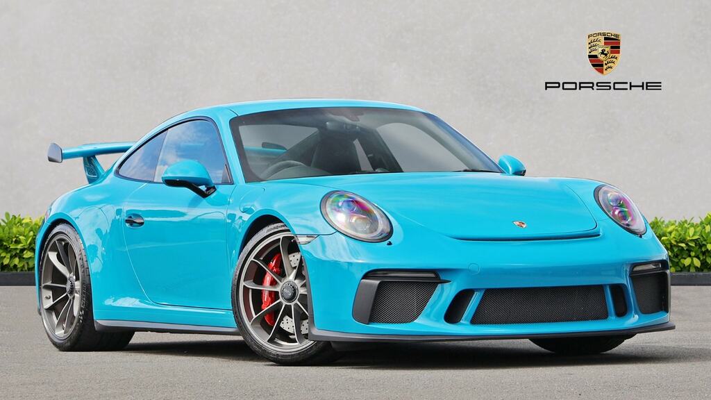 Compare Porsche 911 Gt3 Pdk SF67YFA Blue