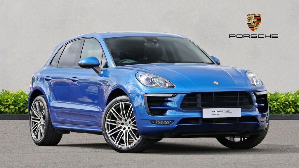 Compare Porsche Macan S Pdk RO15WWH Blue