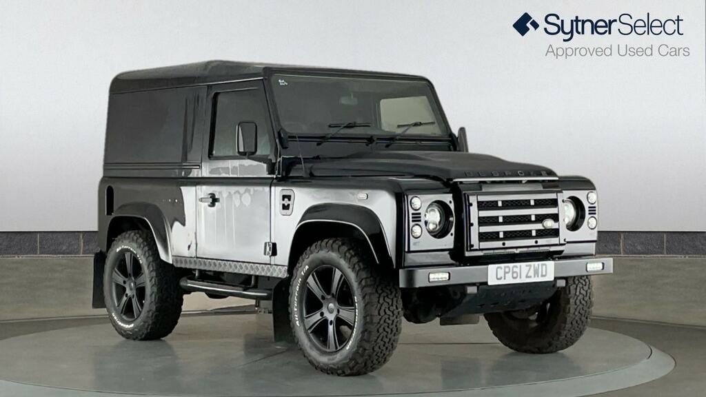 Compare Land Rover Defender 90 Hard Top Tdci 2.2 CP61ZWD Black