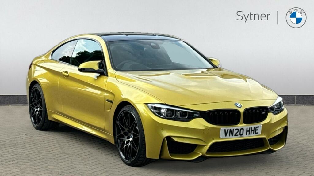 Compare BMW M4 M4 Competition VN20HHE Yellow