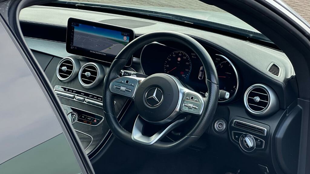Compare Mercedes-Benz C Class C 300 D Amg Line Premium Plus KV20SKN Silver