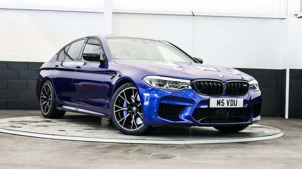 Compare BMW M5 M5 Dct Competition Pack M5VDU Blue