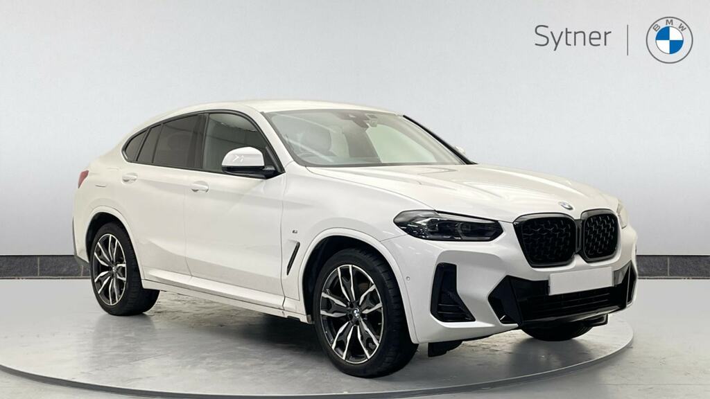 Compare BMW X4 Xdrive20d Mht M Sport Step Pro Pack PX72KGY White