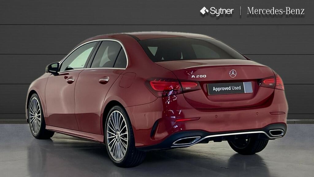 Compare Mercedes-Benz A Class A200 Amg Line Premium Plus KW73XMY Red