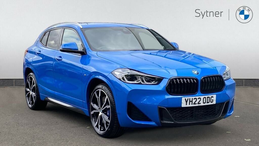 Compare BMW X2 Xdrive 20I 178 M Sport Step Pro Pack YH22ODG Blue