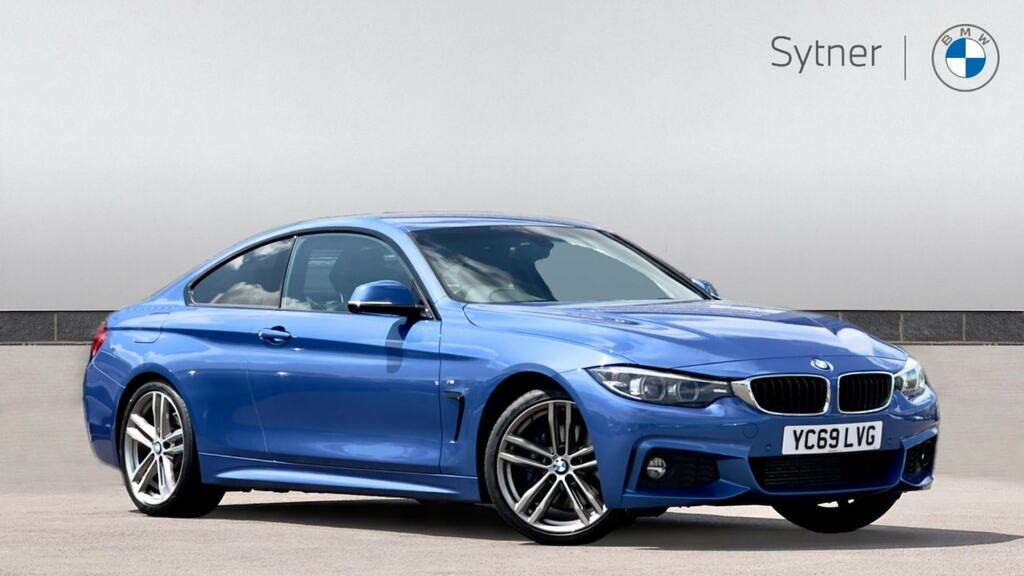 Compare BMW 4 Series Gran Coupe 420D M Sport YC69LVG Blue