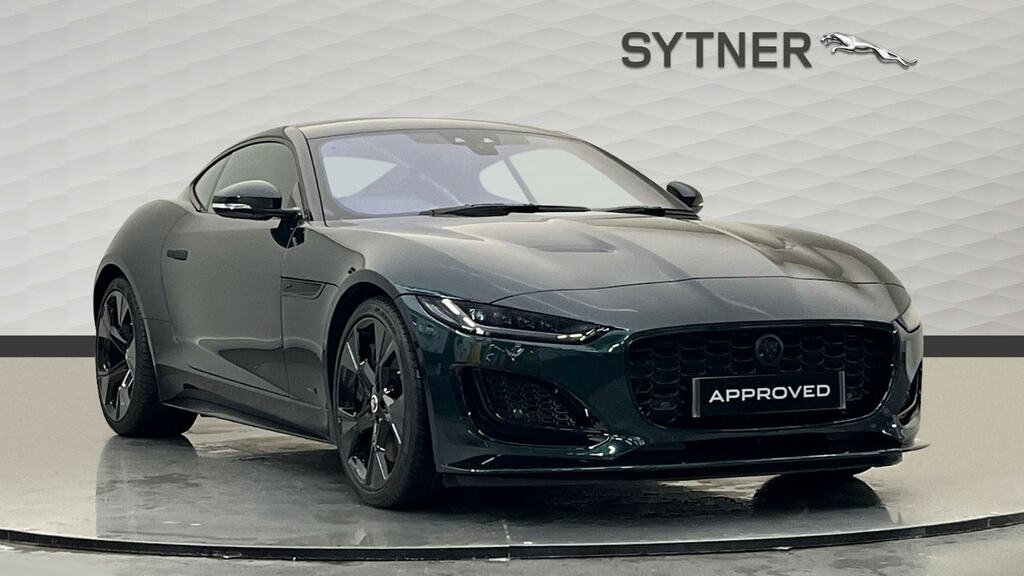Compare Jaguar F-Type 5.0 P450 Supercharged V8 75 WU23AKZ Green