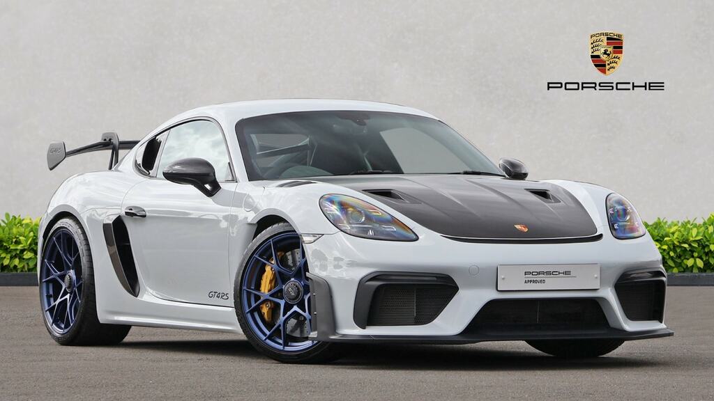 Compare Porsche 718 Cayman 4.0 Gt4 Rs Pdk RK23AOG White