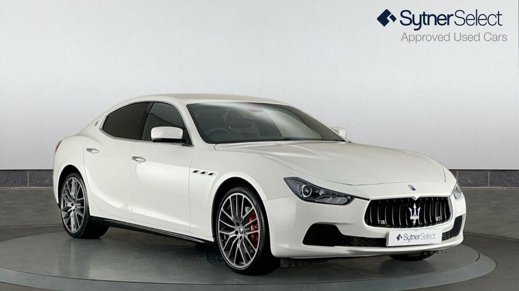 Maserati Ghibli V6 S White #1