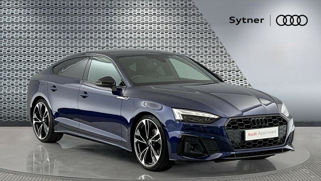 Compare Audi A5 35 Tdi Black Edition S Tronic FD71ULB Blue