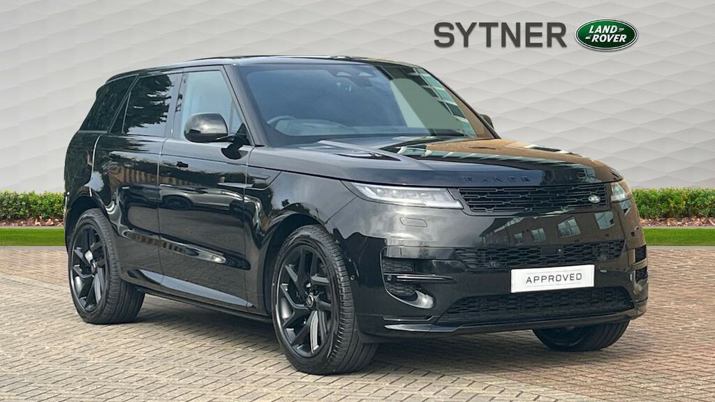 Compare Land Rover Range Rover Sport 3.0 P460e Dynamic Se HV24YFO Black