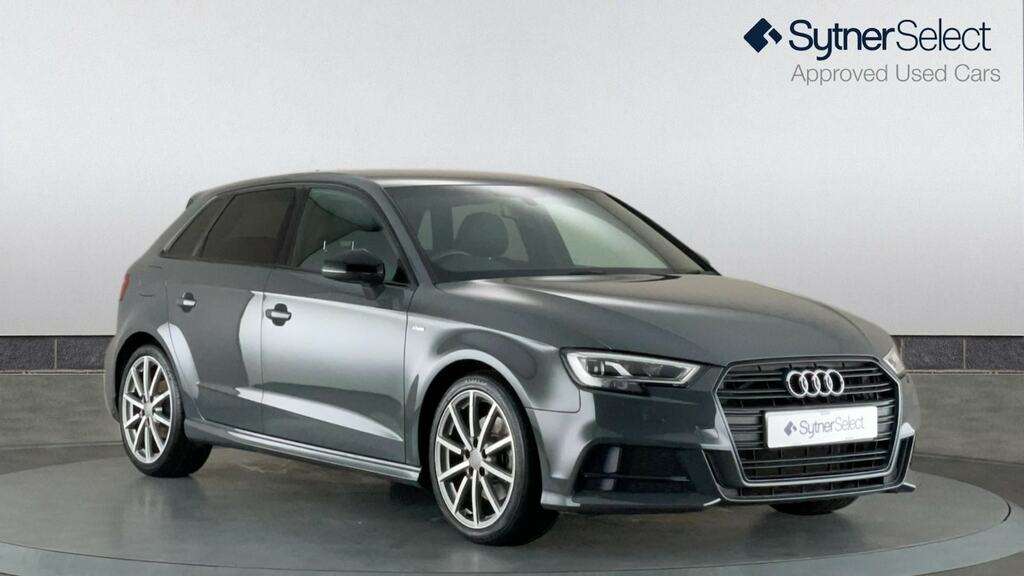 Compare Audi A3 2.0 Tfsi Black Edition Tech Pack GK18UAT Grey