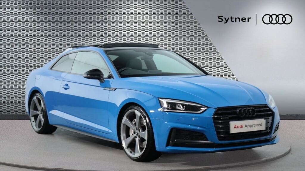 Compare Audi A5 45 Tfsi Quattro Black Edition S Tronic Tech WV69NBD Blue