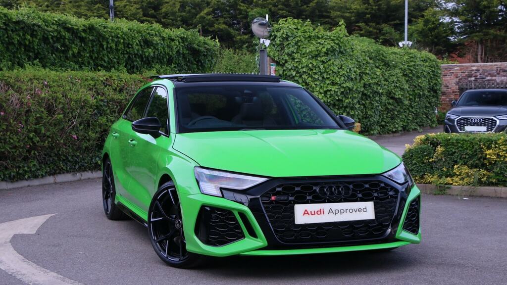 Compare Audi RS3 Rs 3 Tfsi Quattro Vorsprung S Tronic HF24TTZ Green