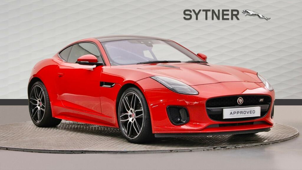 Compare Jaguar F-Type I4 Chequered Flag NU69VSV Red
