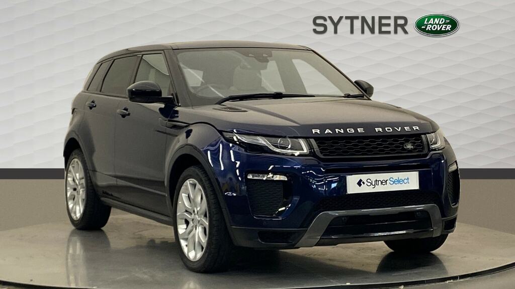 Compare Land Rover Range Rover Evoque 2.0 Td4 Hse Dynamic SO66HFK Blue