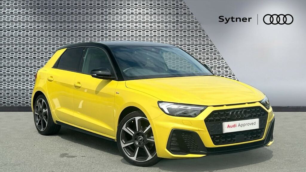 Compare Audi A1 35 Tfsi Black Edition S Tronic Tech Pack SO22WLH Yellow