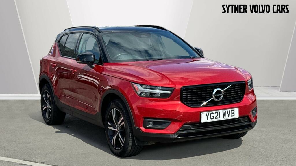 Compare Volvo XC40 1.5 T3 163 R Design YG21WVB Red