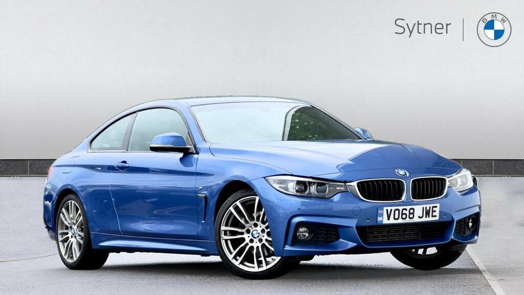 Compare BMW 4 Series Gran Coupe 420D 190 M Sport Professional Media VO68JWE Blue
