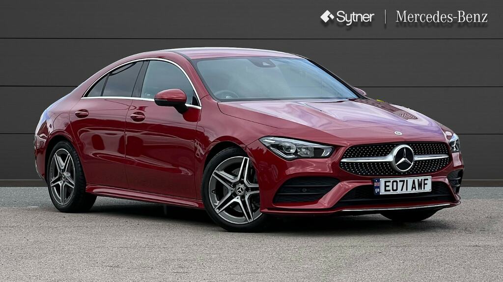 Compare Mercedes-Benz CLA Class Cla 200 Amg Line Tip EO71AWF Red
