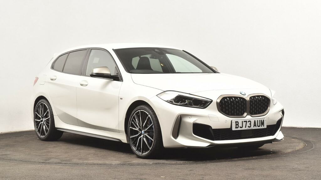 Compare BMW 1 Series M135i Xdrive Step Techpro Pack BJ73AUM White