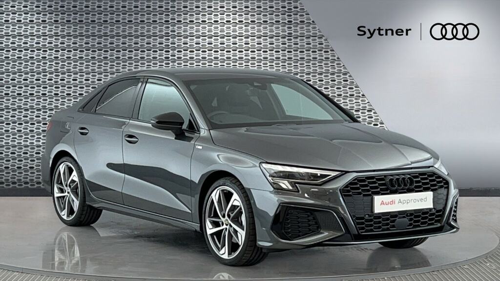 Compare Audi A3 35 Tfsi Black Edition S Tronic Tech Pack RV24ZWY Grey