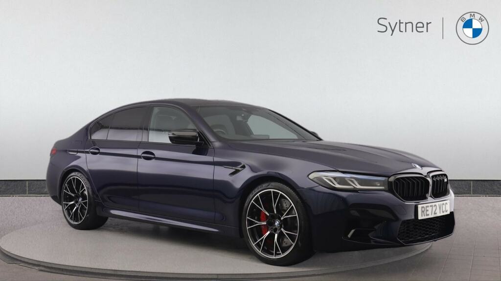 Compare BMW M5 M5 Competition Edition RE72YCC Blue