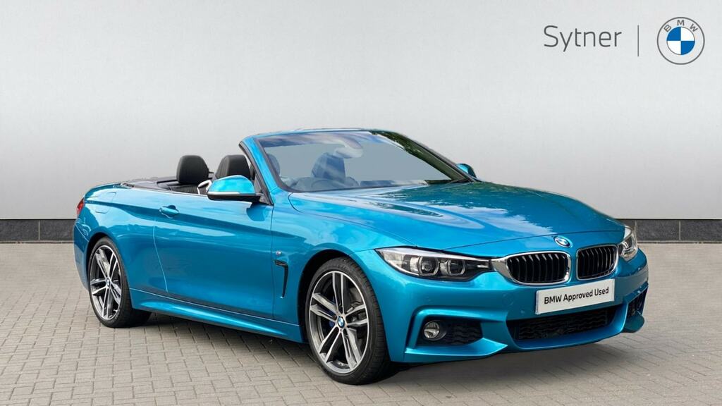 Compare BMW 4 Series 420D M Sport FL18WEJ Blue
