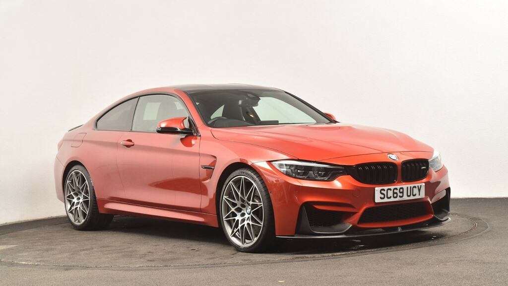 Compare BMW M4 M4 Competition Edition Package S-a SC69UCY Orange