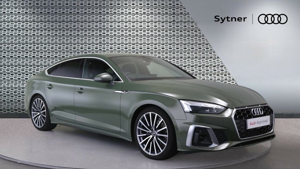 Compare Audi A5 35 Tfsi S Line S Tronic Comfortsound KD23DXL Green