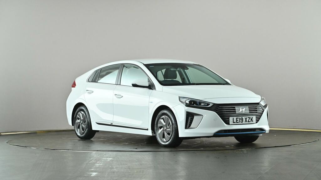 Compare Hyundai Ioniq 1.6 Gdi Hybrid Premium Dct LE19XZK White