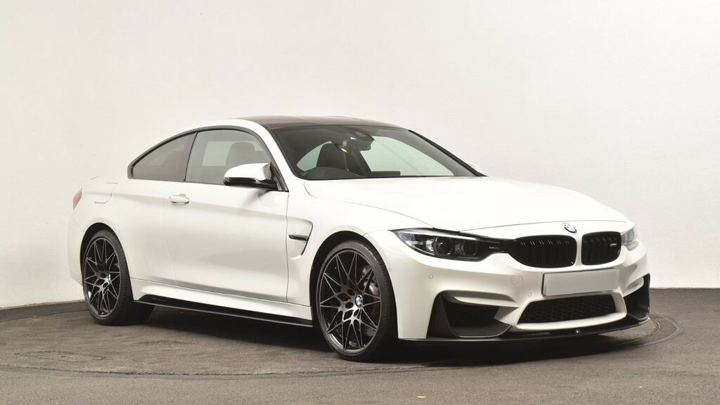 Compare BMW M4 M4 Dct Competition Pack G4APA White