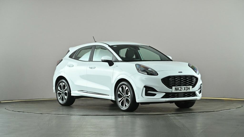 Compare Ford Puma 1.0 Ecoboost Hybrid Mhev 155 St-line NK21XOH White
