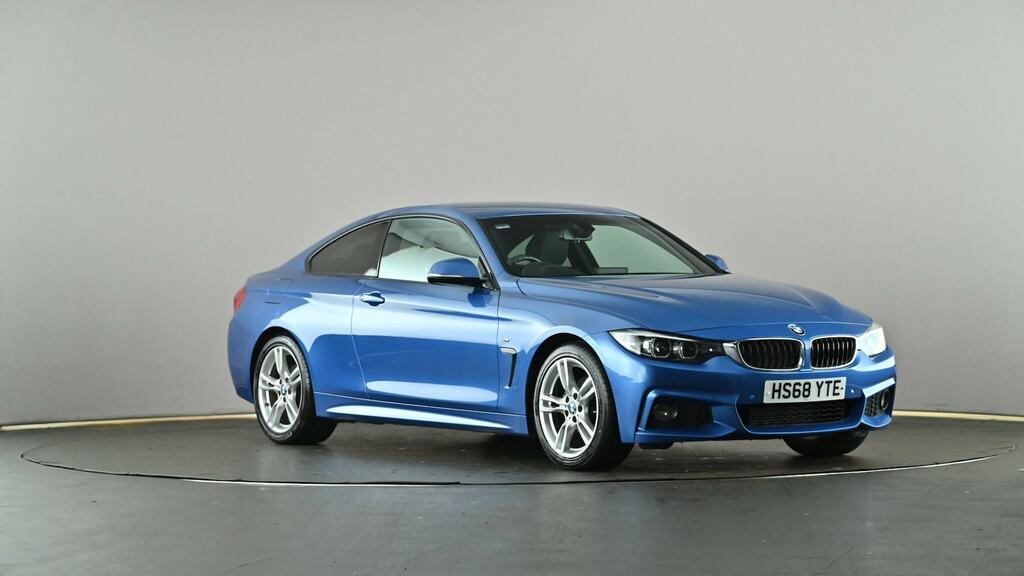 Compare BMW 4 Series Gran Coupe 420D 190 M Sport Professional Media HS68YTE Blue