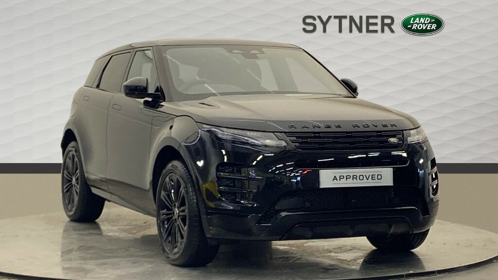 Compare Land Rover Range Rover Evoque 1.5 P300e Dynamic Se LF73TBE Black