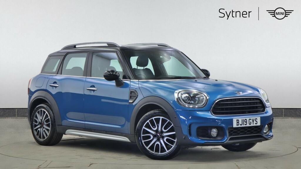 Compare Mini Countryman 1.5 Cooper Sport Comfortnav Pack BJ19GYS Blue