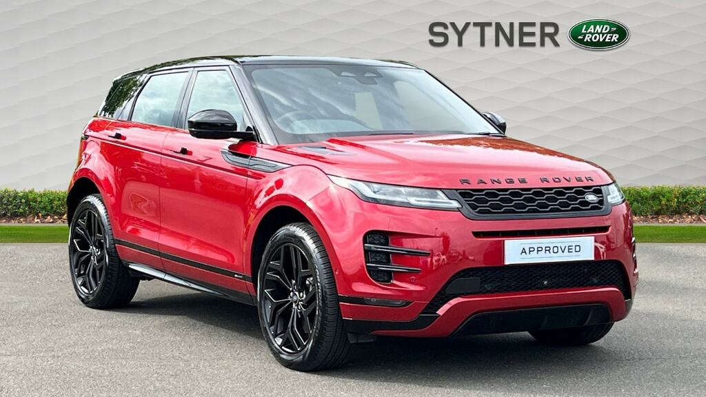 Compare Land Rover Range Rover Evoque 2.0 D165 R-dynamic Se MM70ZNK Red