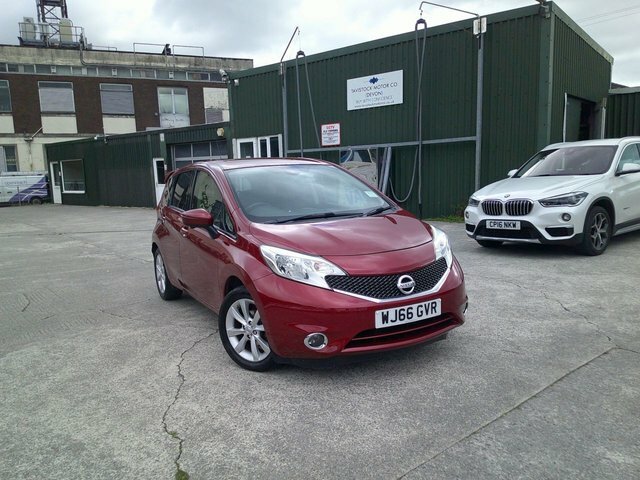 Compare Nissan Note 1.5 Tekna Dci 90 Bhp WJ66GVR Red