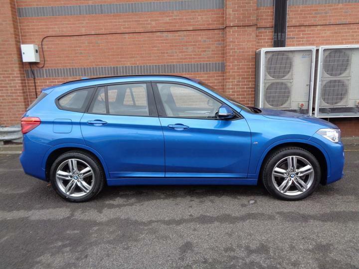 BMW X1 Bmw X1 2.0 18D M Sport Sdrive Euro 6 Ss Blue #1