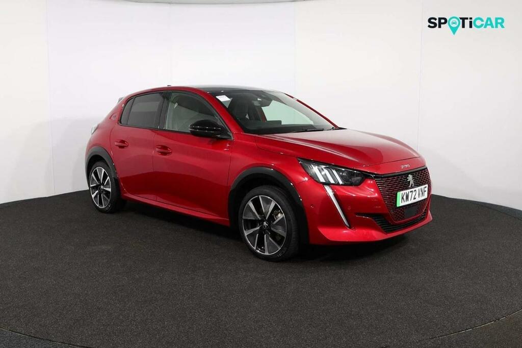 Compare Peugeot e-208 E-208 50Kwh Gt Premium 7Kw Charger E-20 KW72VNF Red