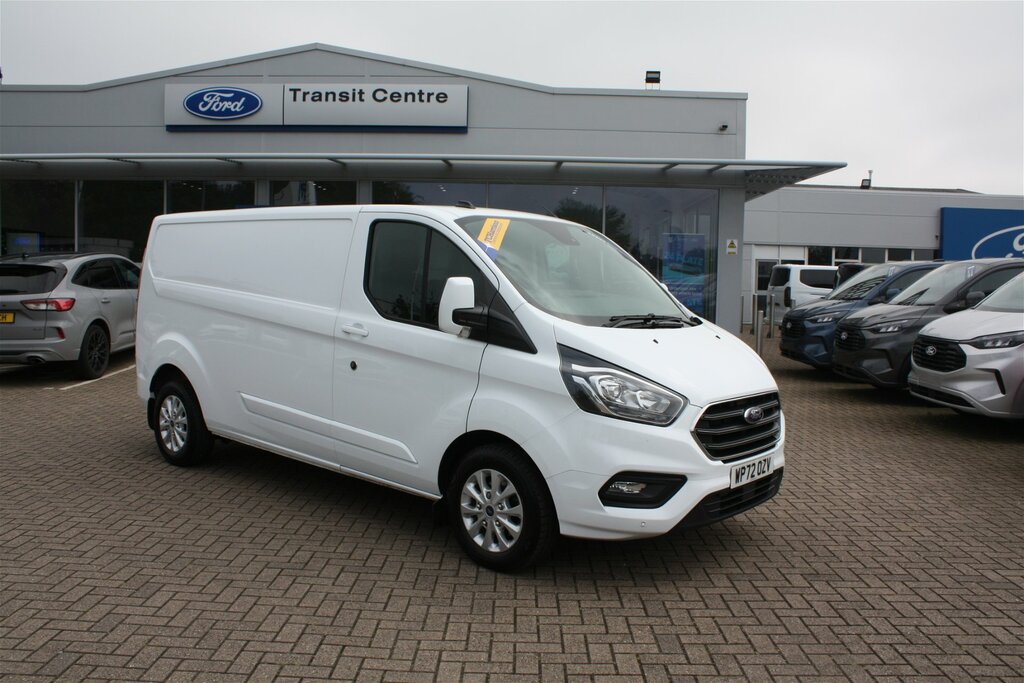 Compare Ford Transit Custom Custom 2.0 Ecoblue 170Ps Low Roof Limited Van WP72OZV White