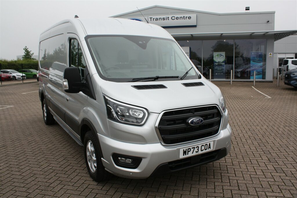 Ford Transit Custom 2.0 Ecoblue 170Ps H2 Limited Van Silver #1