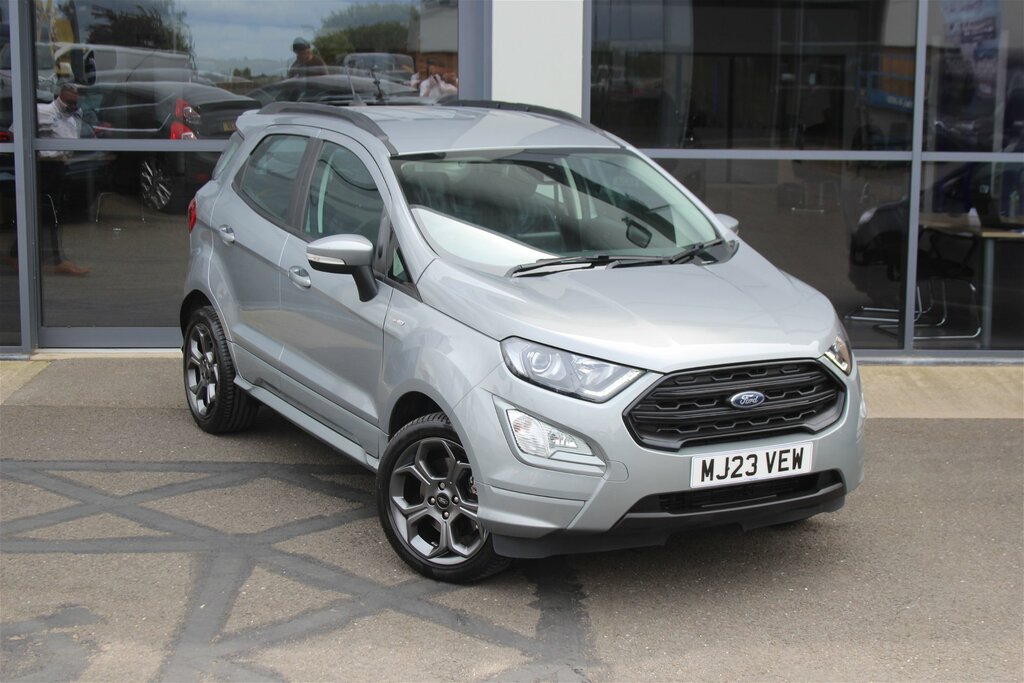 Compare Ford Ecosport 1.0 Ecoboost 125 St-line MJ23VEW Silver
