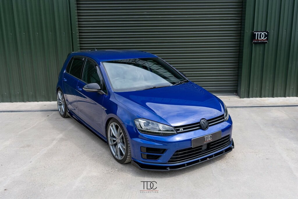 Volkswagen Golf R Dsg Blue #1