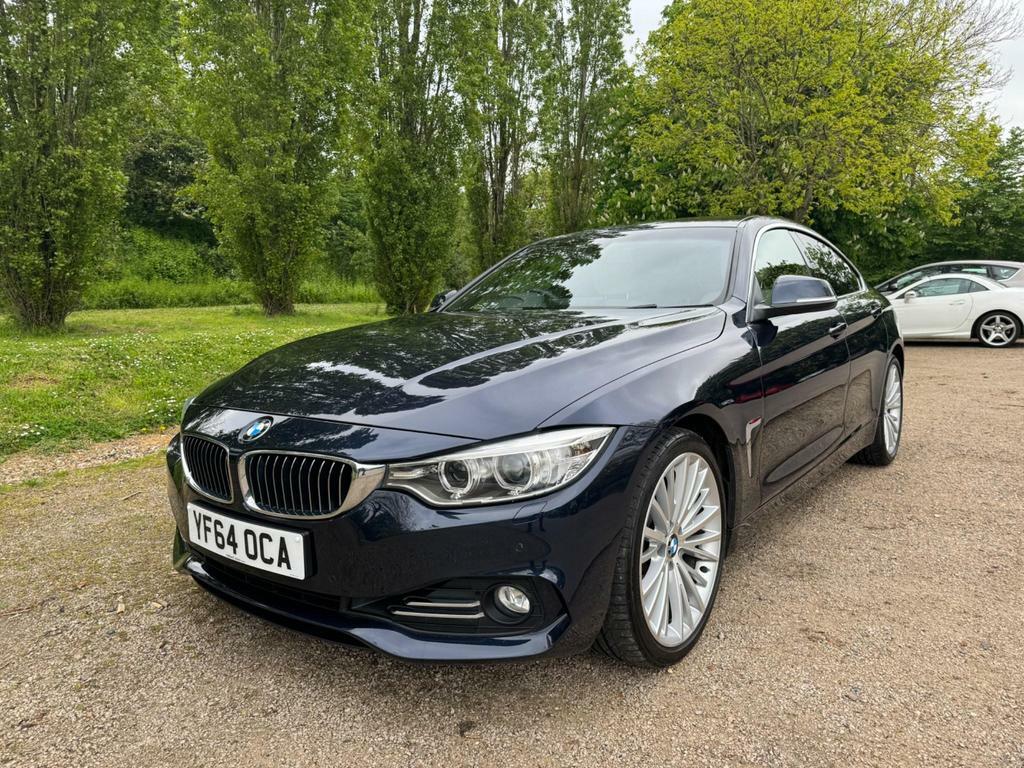 BMW 4 Series Gran Coupe 430D Gran Coupe Luxury Blue #1