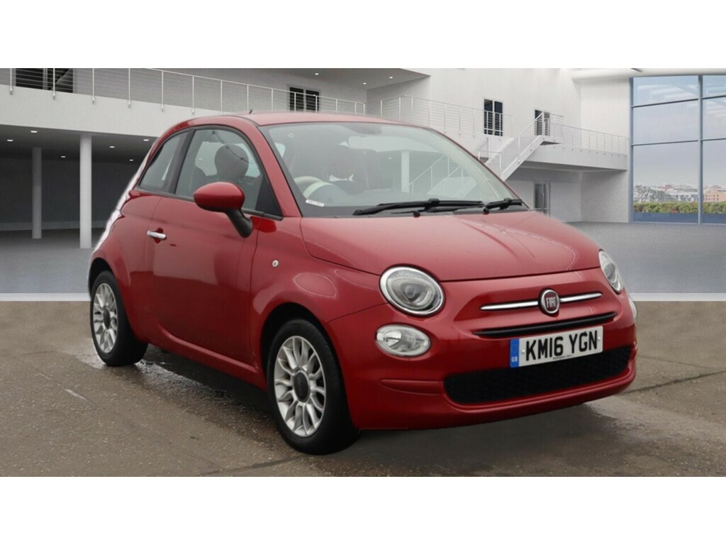 Compare Fiat 500 Pop Star KM16YGN Red
